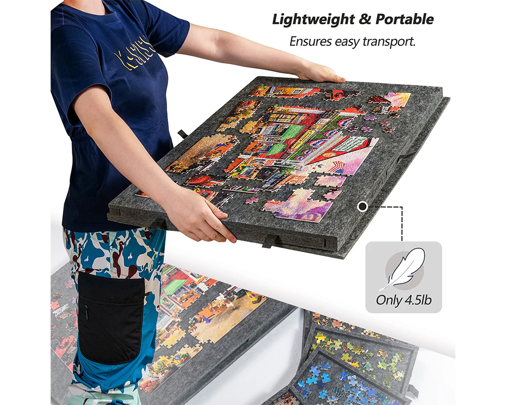 Puzzle Table Craft Board Game Table Jigsaw Game Table - Image 7