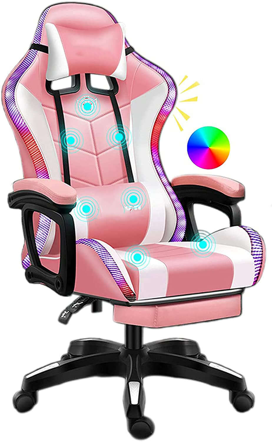 Gaming Chair Racing Chair + Desk - Image 9