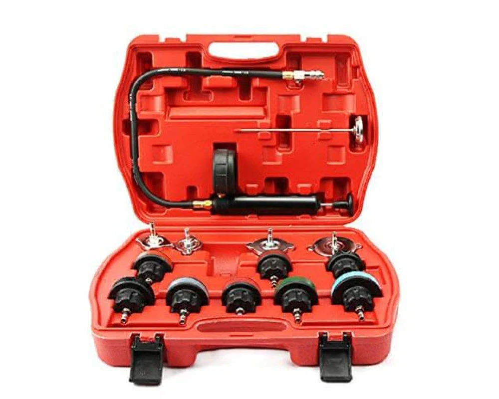 Radiator Pressure Tester Tester Gasket Test Kit Leak Detector - Image 2