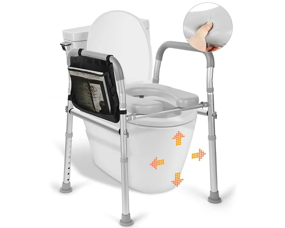 Adjustable Raised Toilet Seat - Image 9