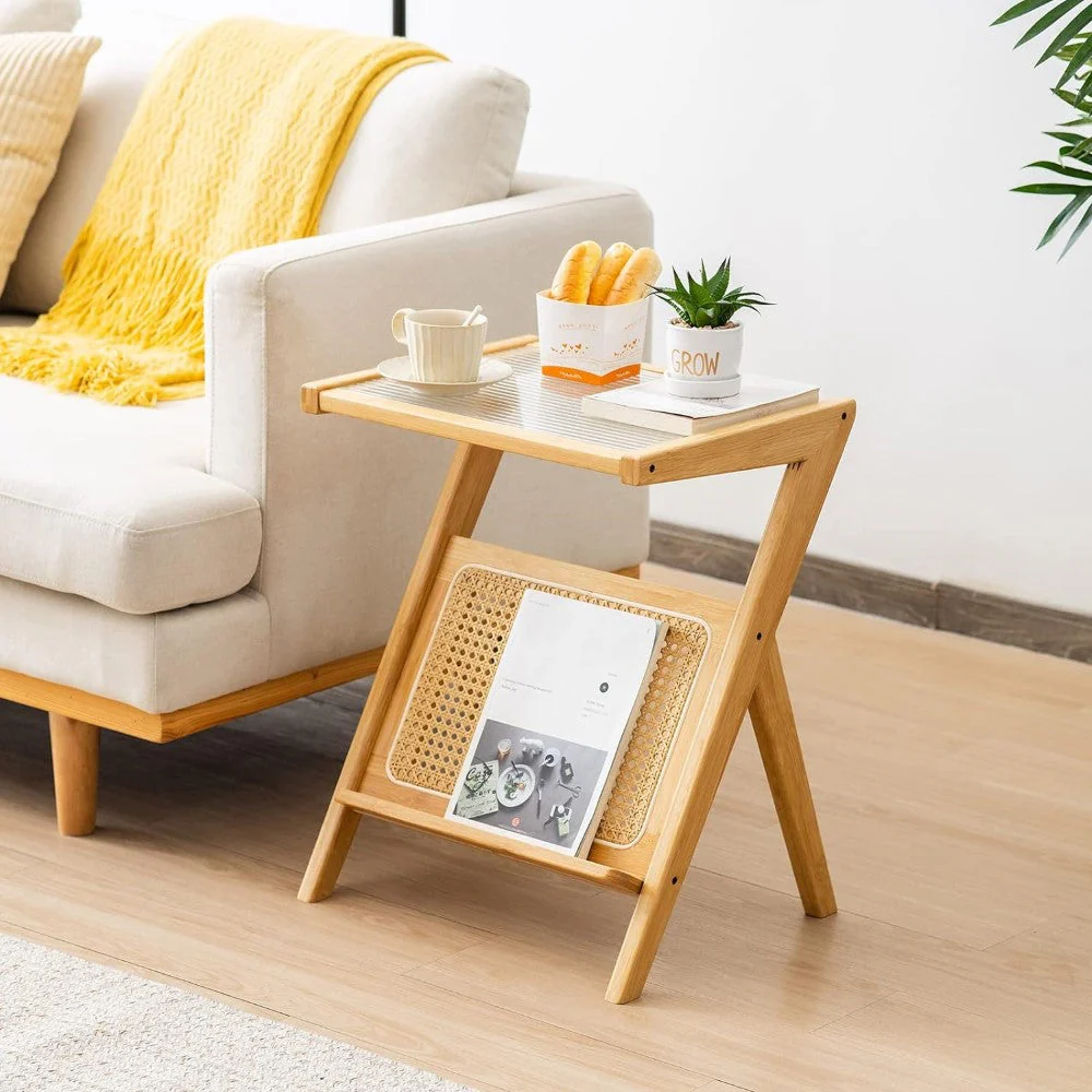 Rattan Side Table - Image 5