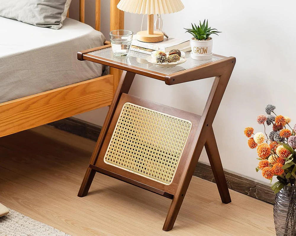 Rattan Side Table - Image 2