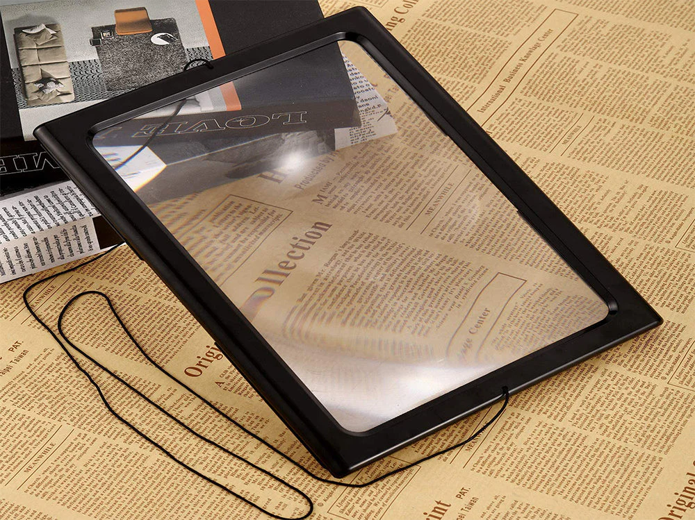 Reading A4 Magnifier Led Glass Magnifier - Image 2