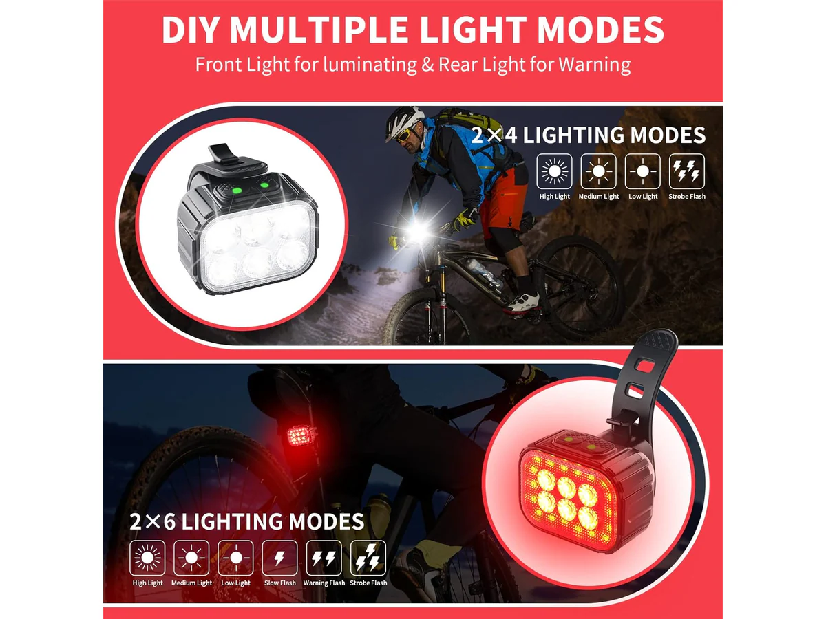 Rechargeable Bicycle Lights - Image 11