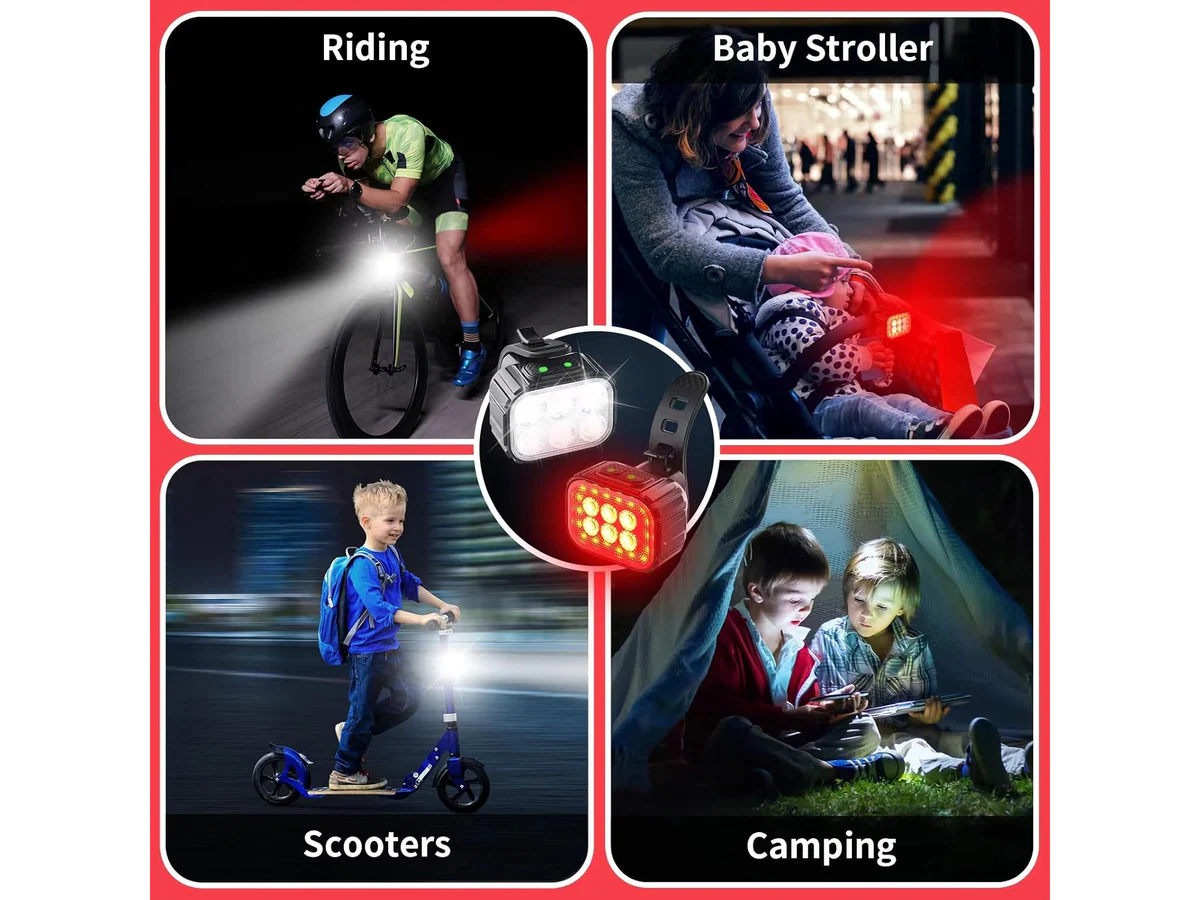 Rechargeable Bicycle Lights - Image 13
