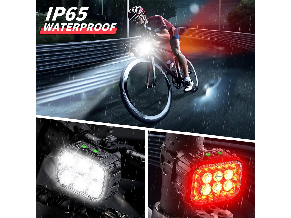 Rechargeable Bicycle Lights - Image 3