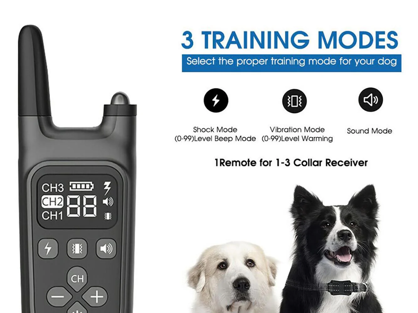 Rechargeable Dog Training Collar - Image 3