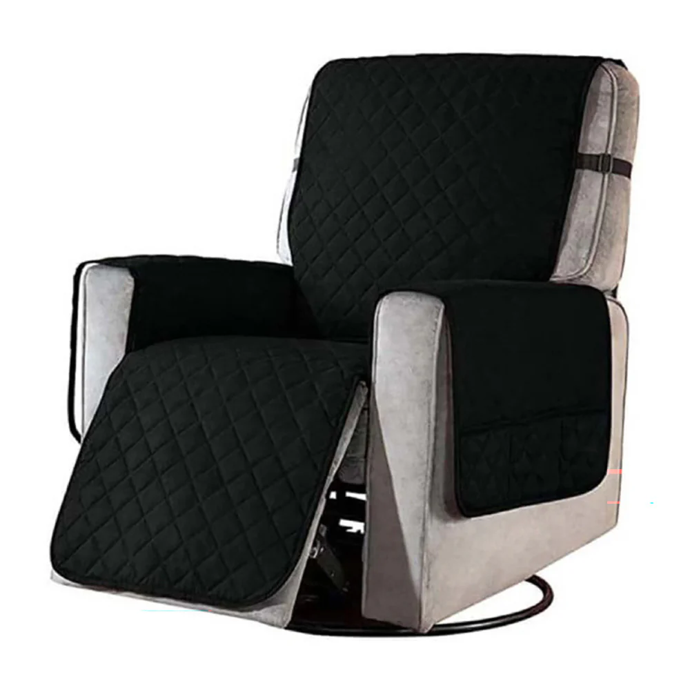 Recliner Chair Cover Sofa Slipcover Couch Protector with Non Slip Strap