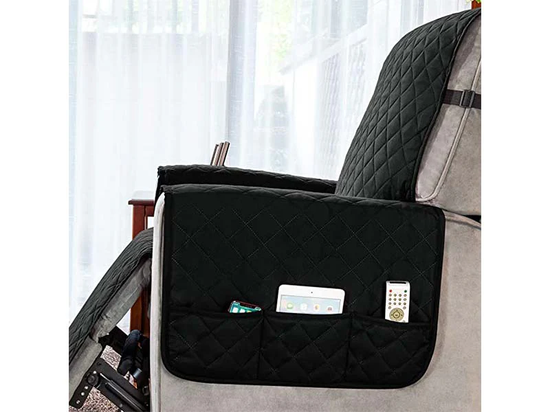 Recliner Chair Cover Sofa Slipcover Couch Protector with Non Slip Strap - Image 3