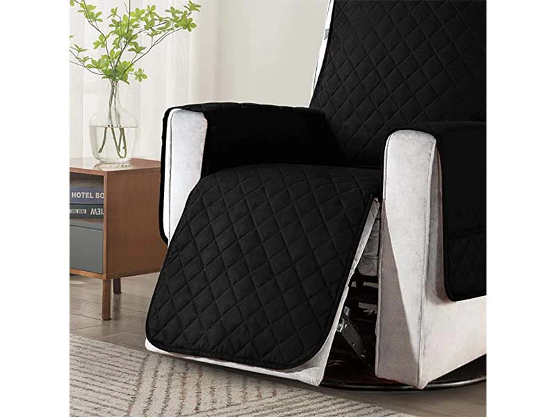 Recliner Chair Cover Sofa Slipcover Couch Protector with Non Slip Strap - Image 4