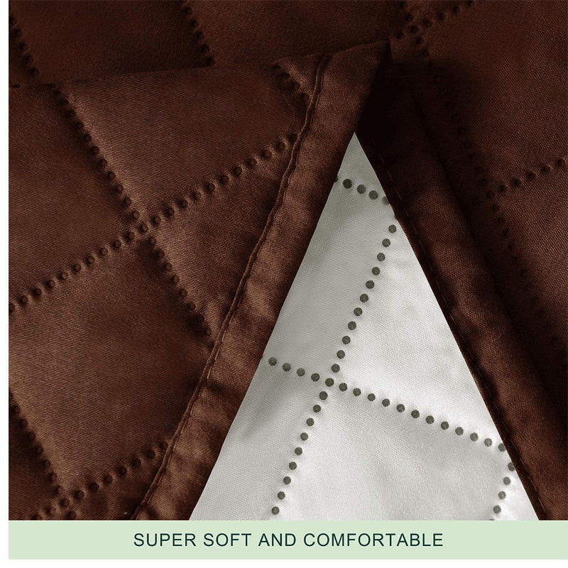 Recliner Chair Cover Sofa Slipcover Couch Protector with Non Slip Strap - Image 3