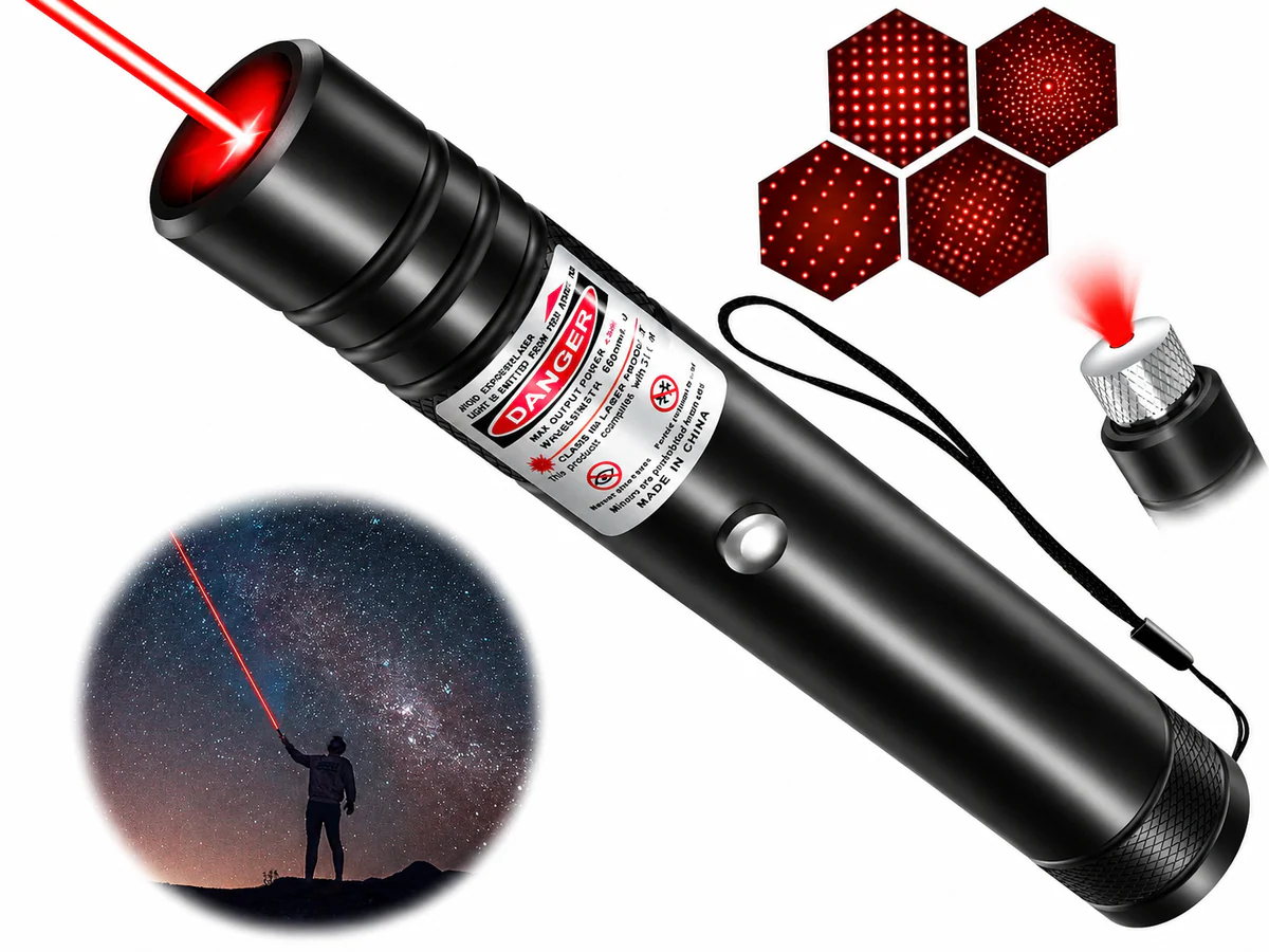 Rechargeable Red Laser Pointer Pen - Image 2