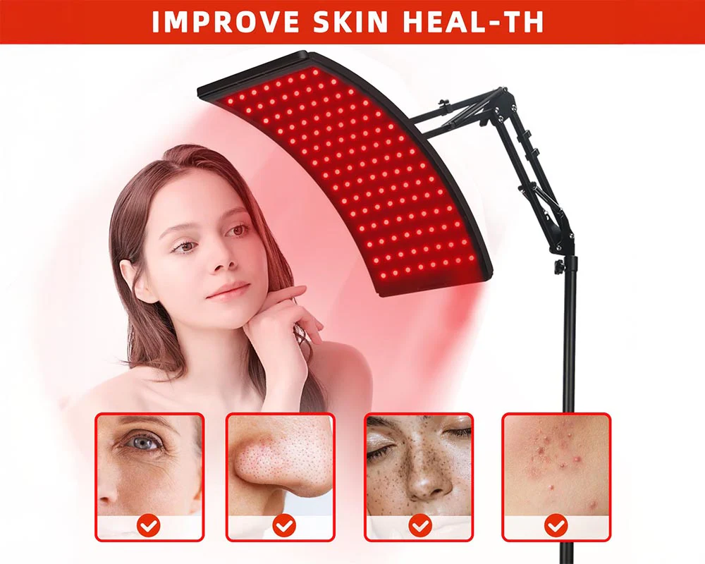 Red Light Therapy Lamp with Stand - Image 4