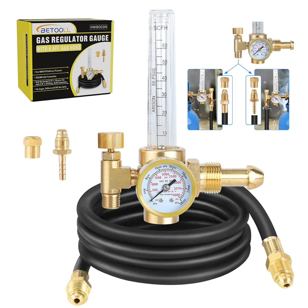 Welding Argon Flow Tube Regulator