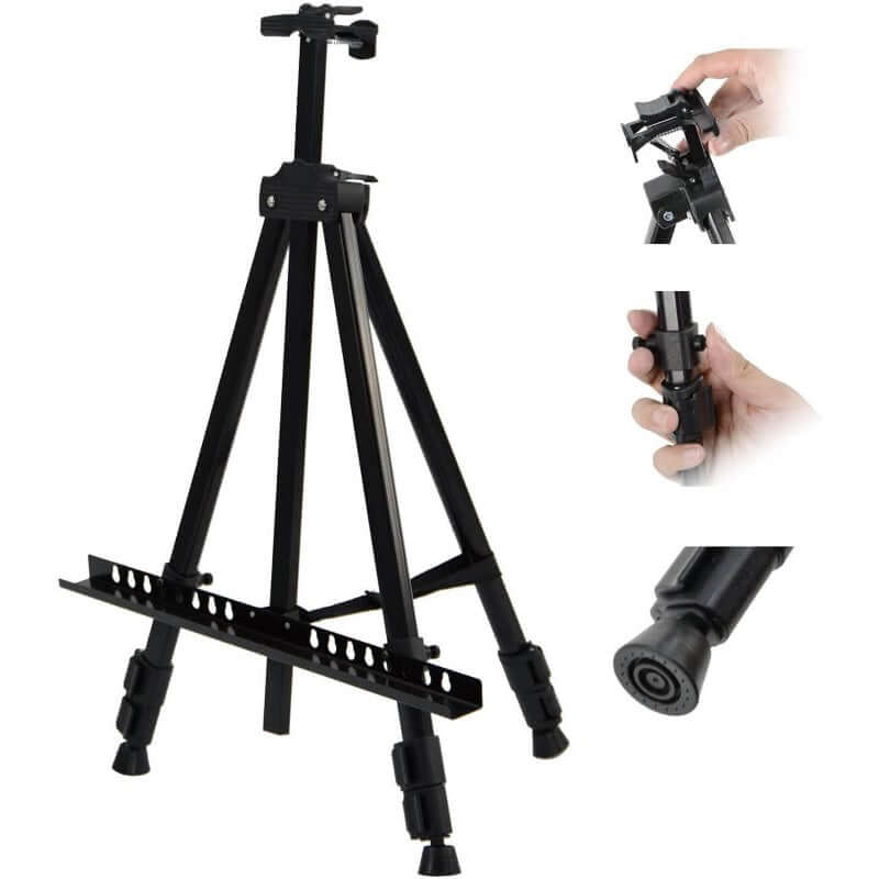 Art Easel Aluminum Metal Tripod - Image 3