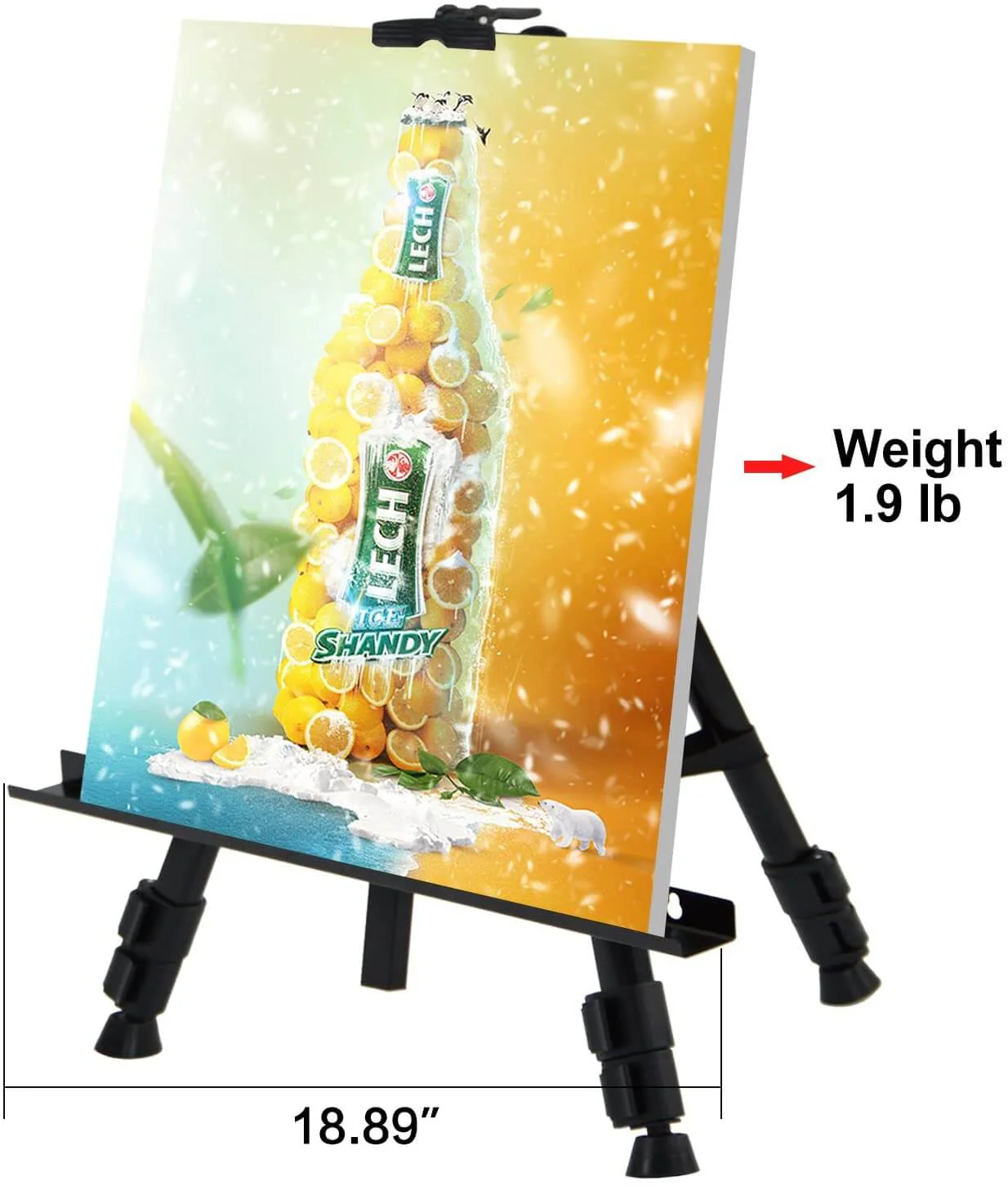 Art Easel Aluminum Metal Tripod - Image 7