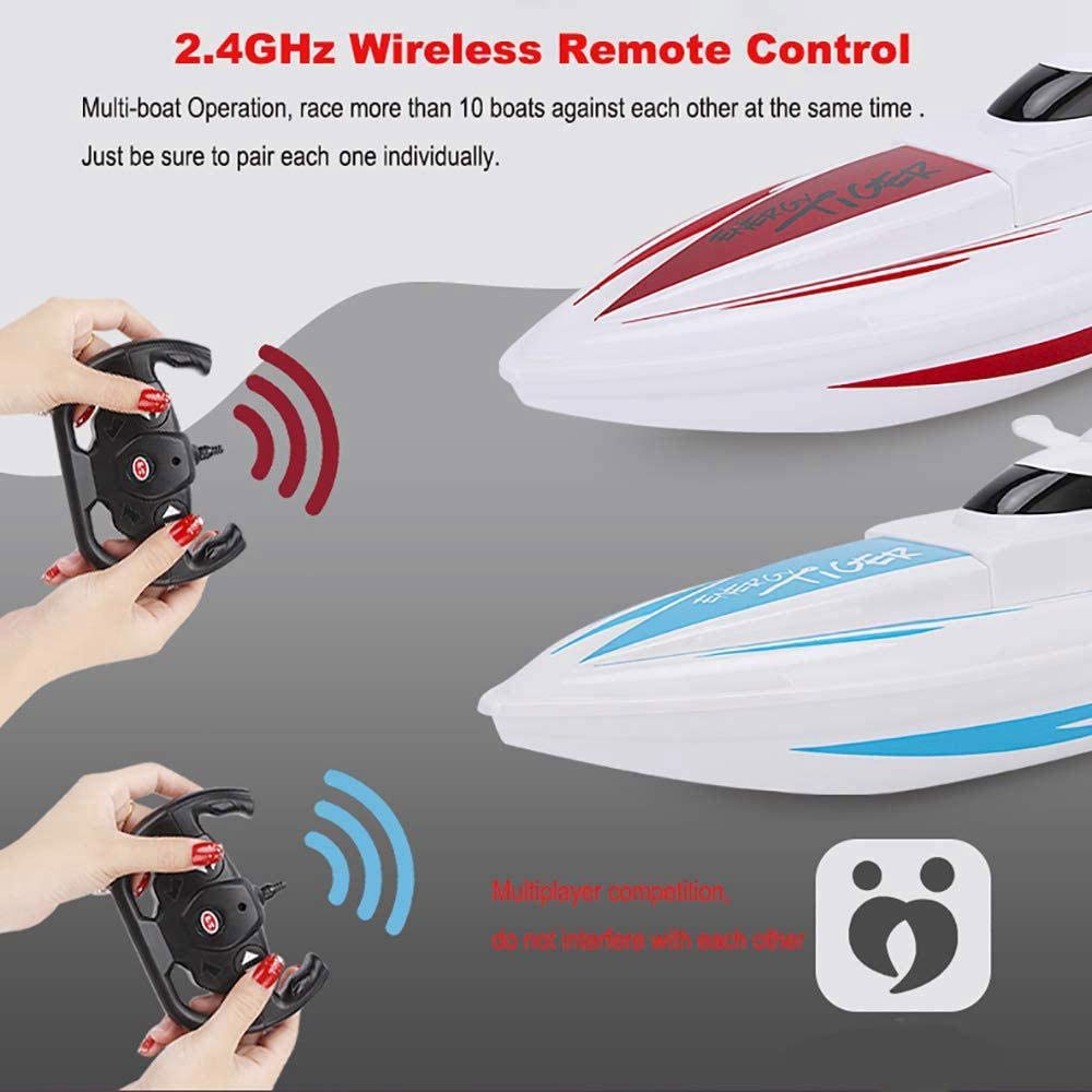 Remote Control Boat – RC Racing Remote Control Boat with Battery Pack - Image 5