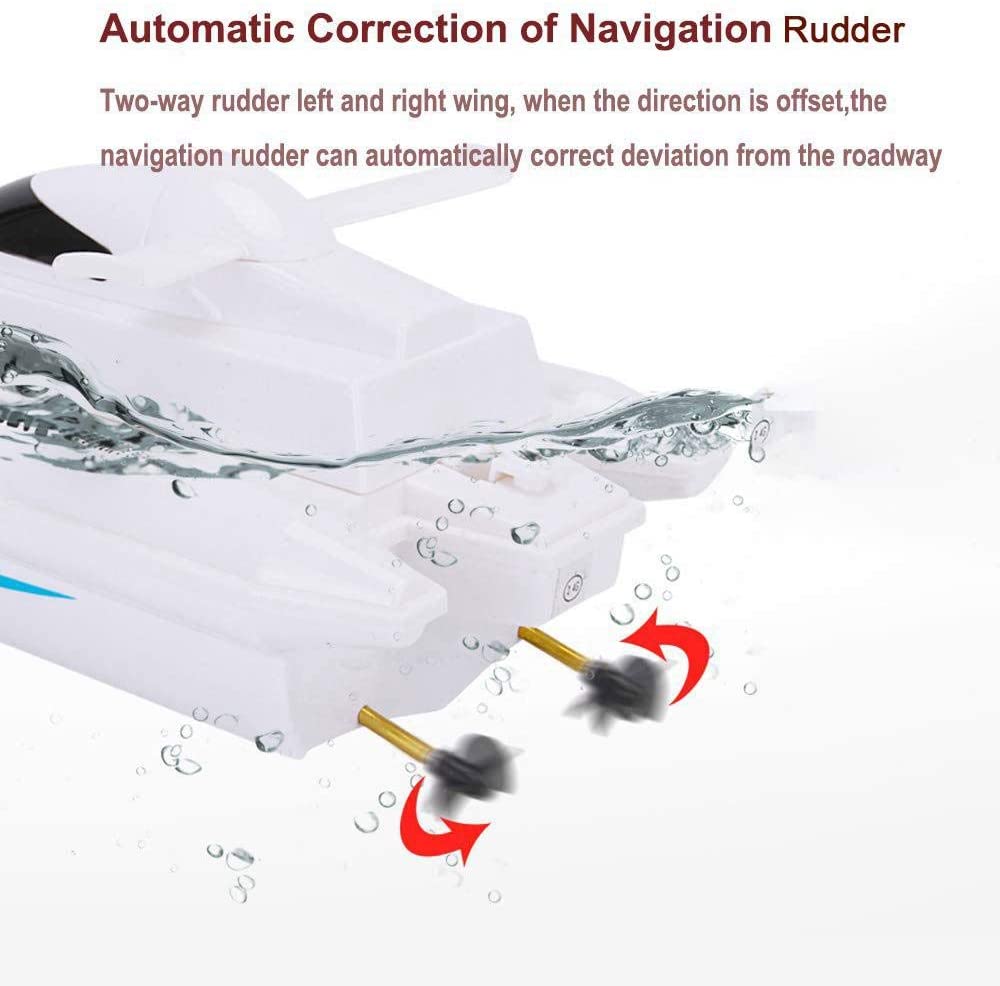 Remote Control Boat – RC Racing Remote Control Boat with Battery Pack - Image 6