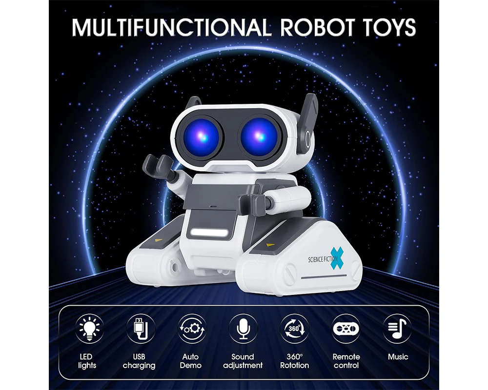 Rechargeable Remote Control Robot Toy with Touch - Image 12