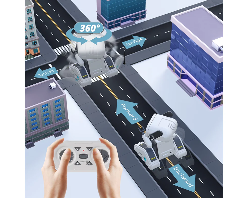 Rechargeable Remote Control Robot Toy with Touch - Image 8