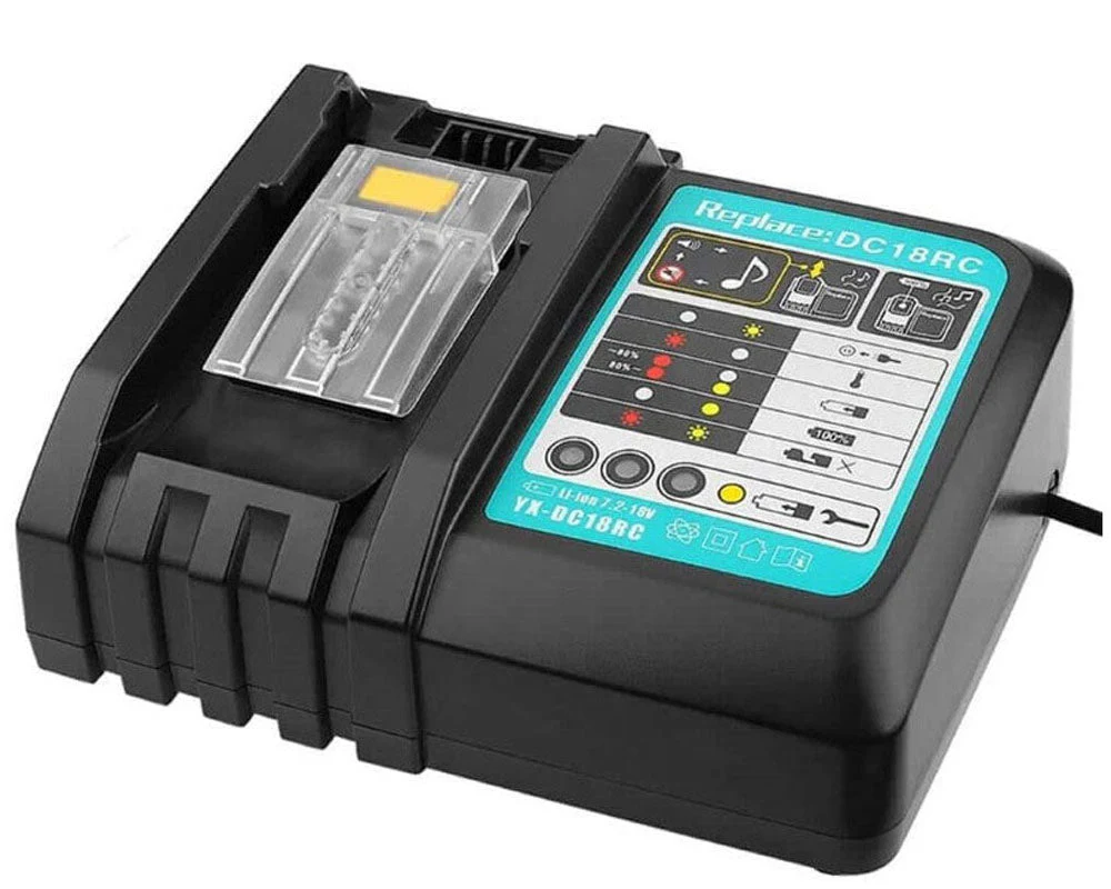 Replacement Makita Battery Charger For Bl1830/Bl1840/Bl1850 Battery - Image 6