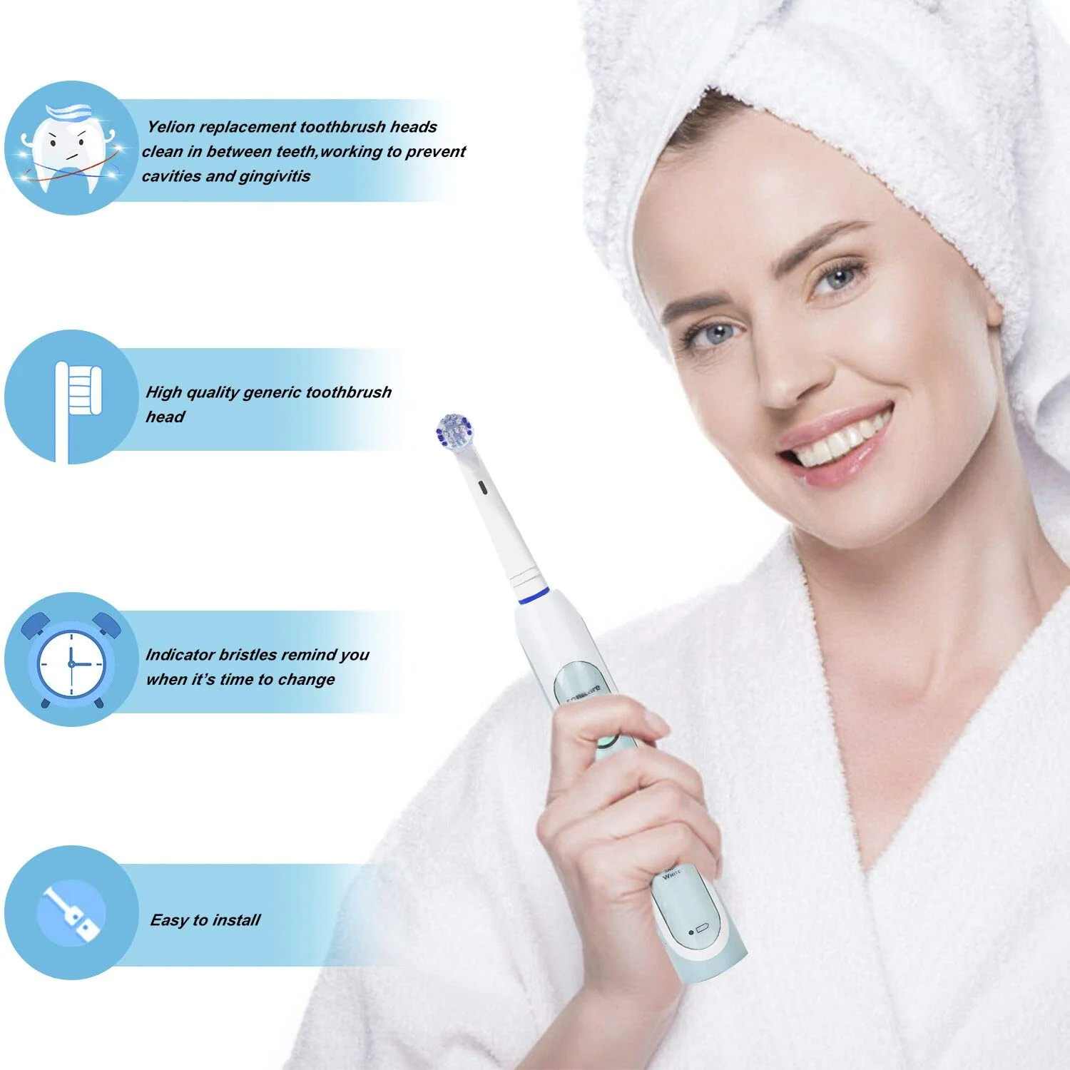 Aftermarket HEADS For ORAL B Replacement - Image 2