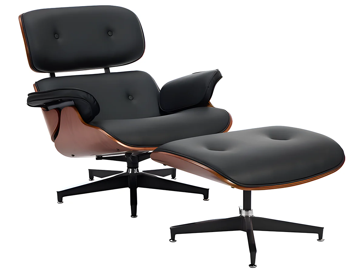 Replica Chair with Ottoman - Image 15