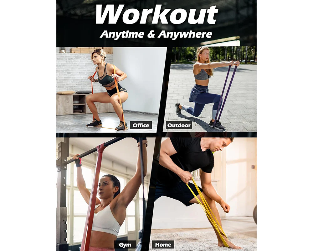 Resistance Band 5 Piece Set - Image 8