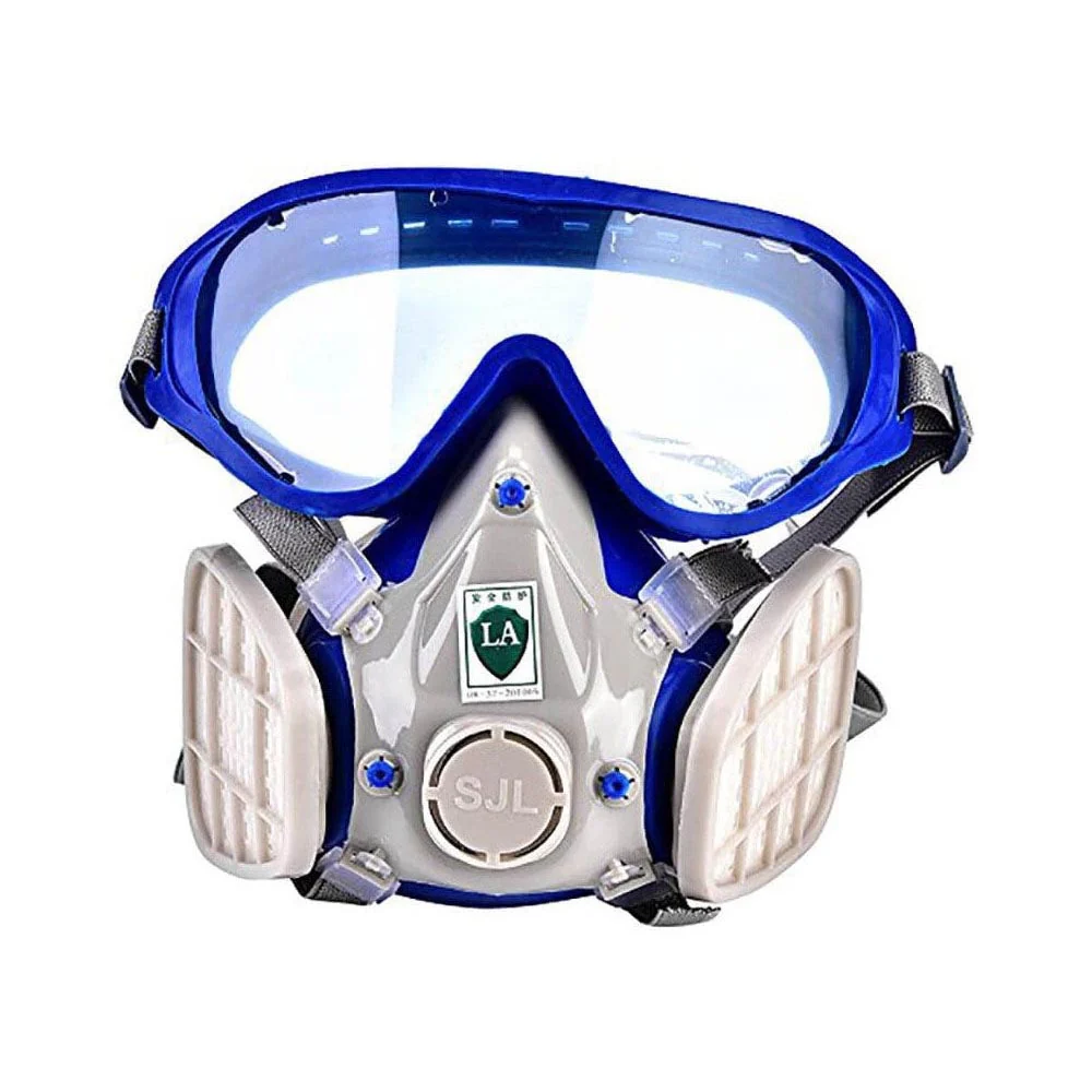 Respirator Mask With Safety Glasses