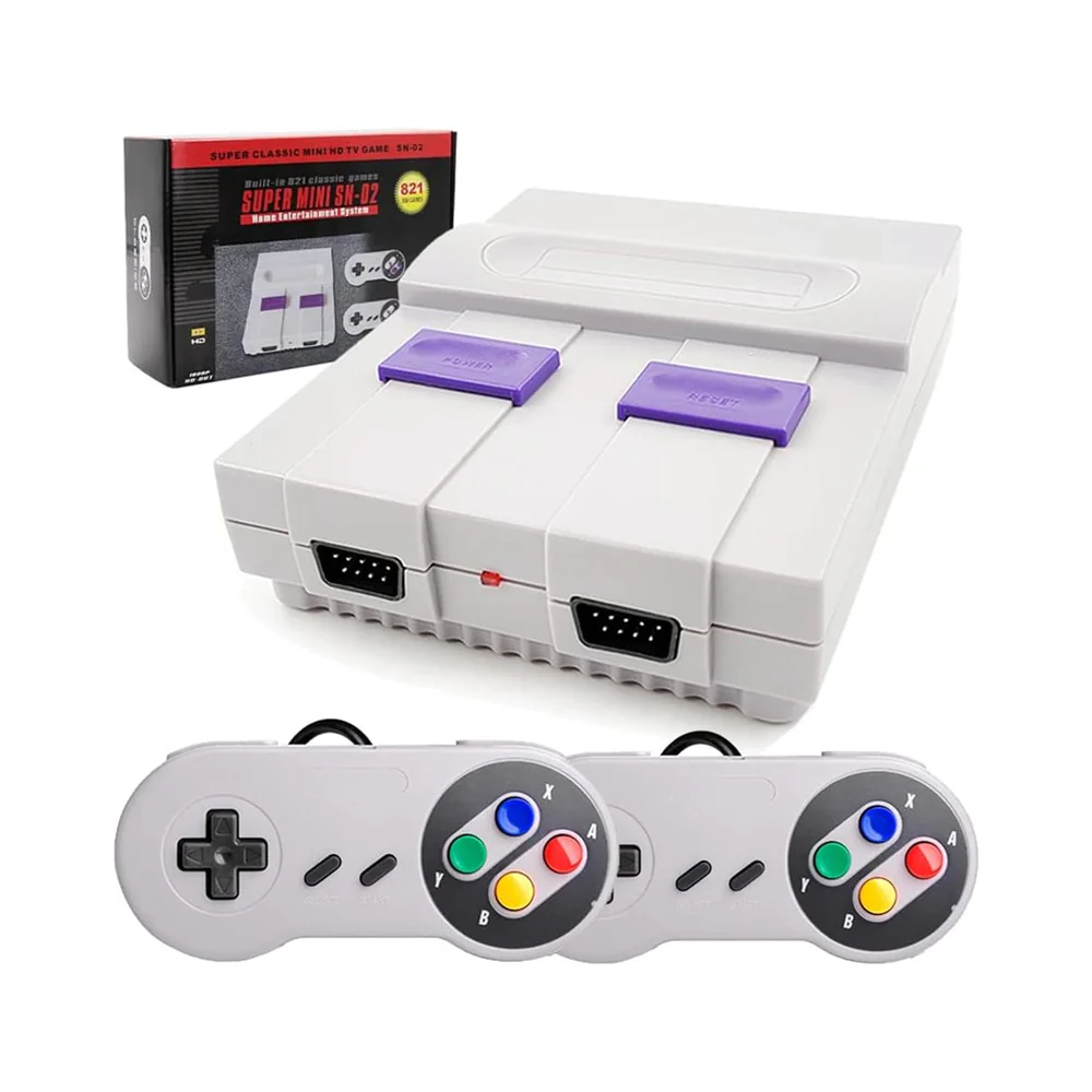 821-in-1 Retro Classic Game Console – Super Classic Mini HDMI Video Game System