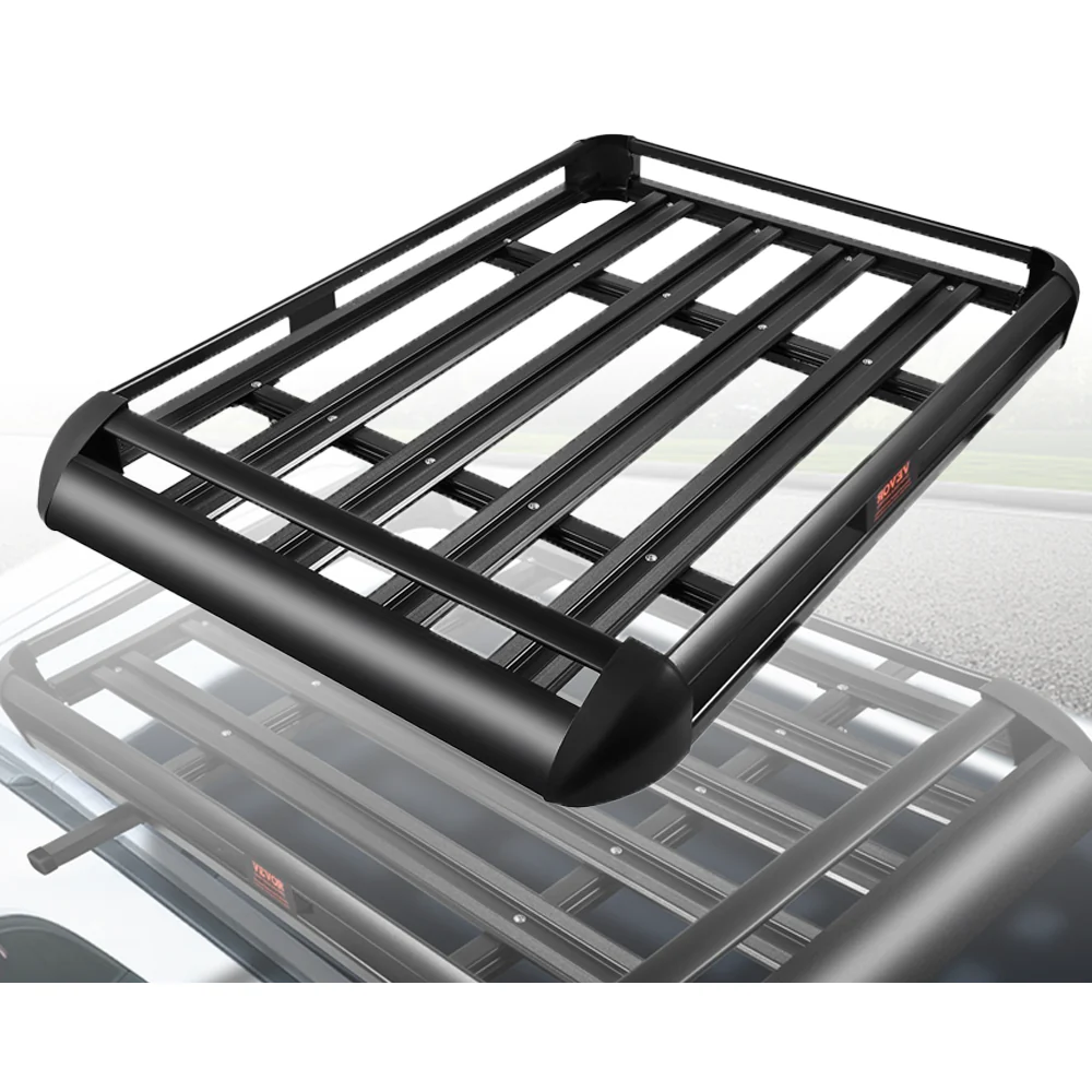 Universal Roof Rack Basket – 130cm Aluminum Cargo Carrier