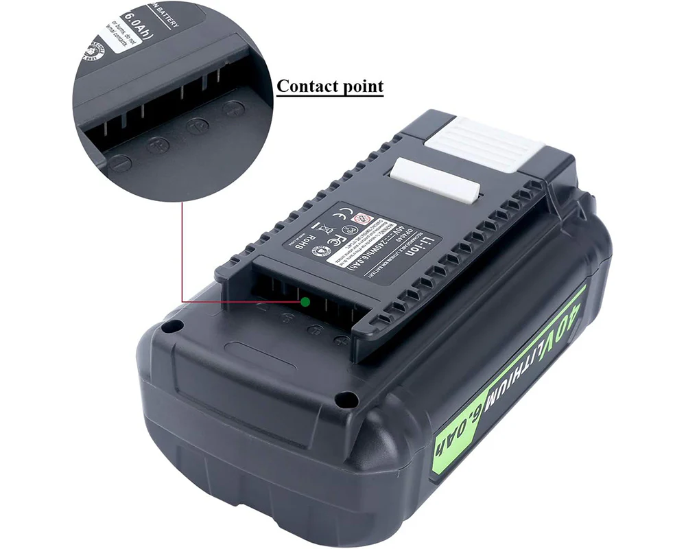 Ryobi 40V Battery 6Ah Battery Replacement Compatible - Image 3