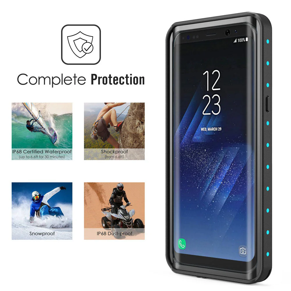 Samsung S8 Plus Waterproof Case - Image 5