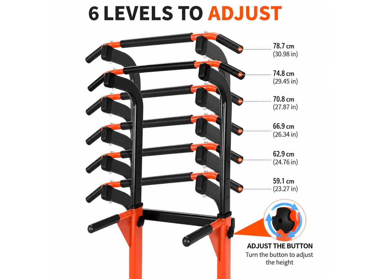 Adjustable Chin Up Pull Up Chin Up Station Workout - Image 8