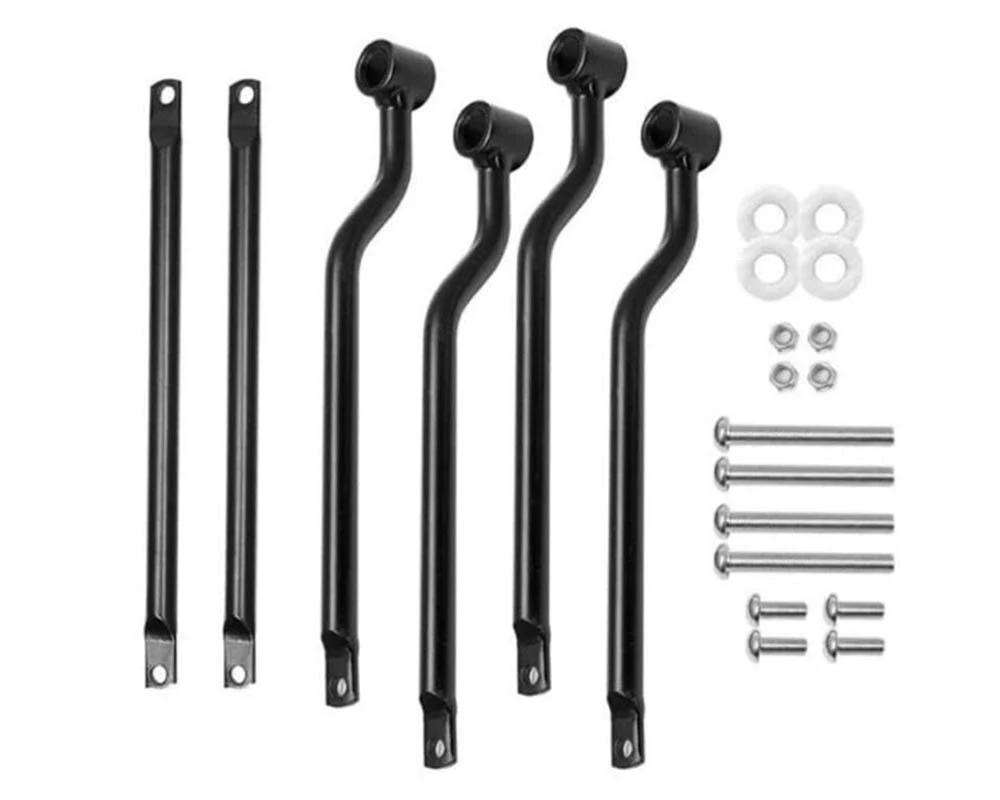 Saddlebag Support Bars Brackets For Honda Kawasaki Harley Motorcycle - Image 5