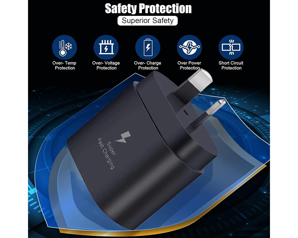 25W USB C Fast Charger for Samsung - Image 3