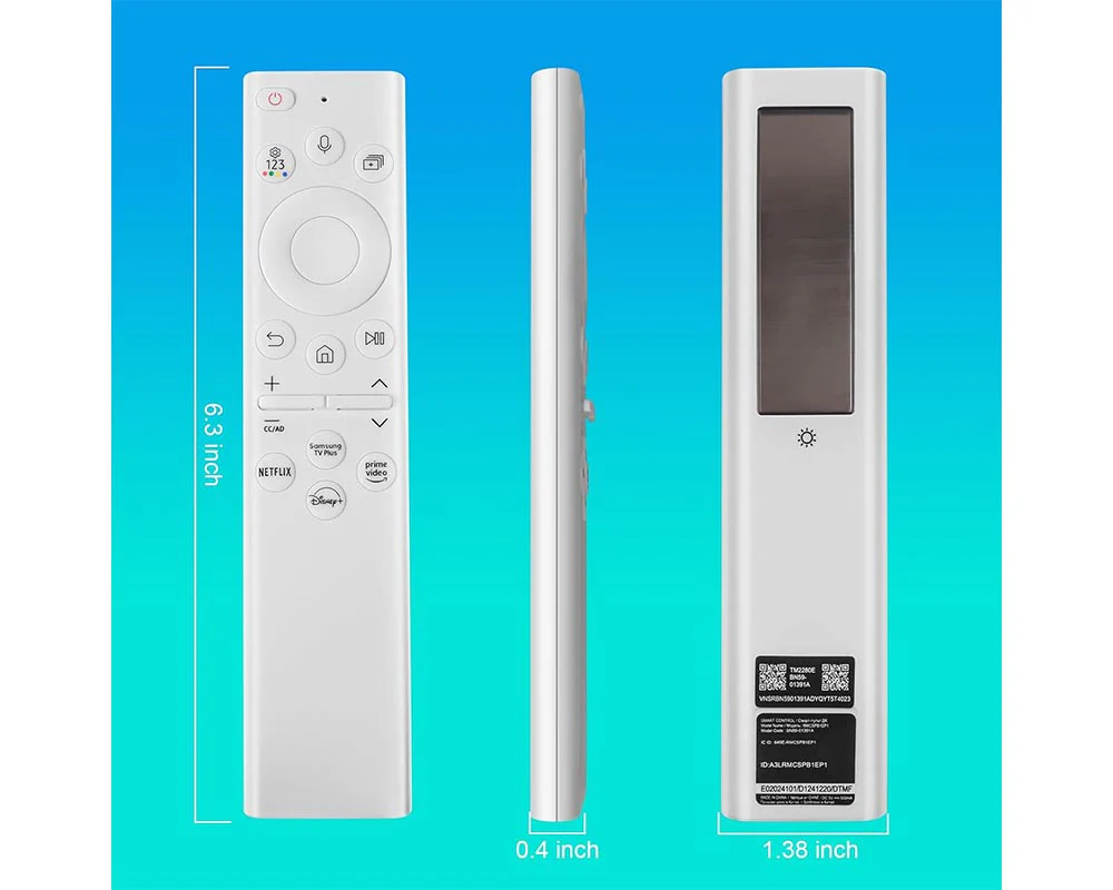 Replacement Solar Samsung TV Remote - Image 3