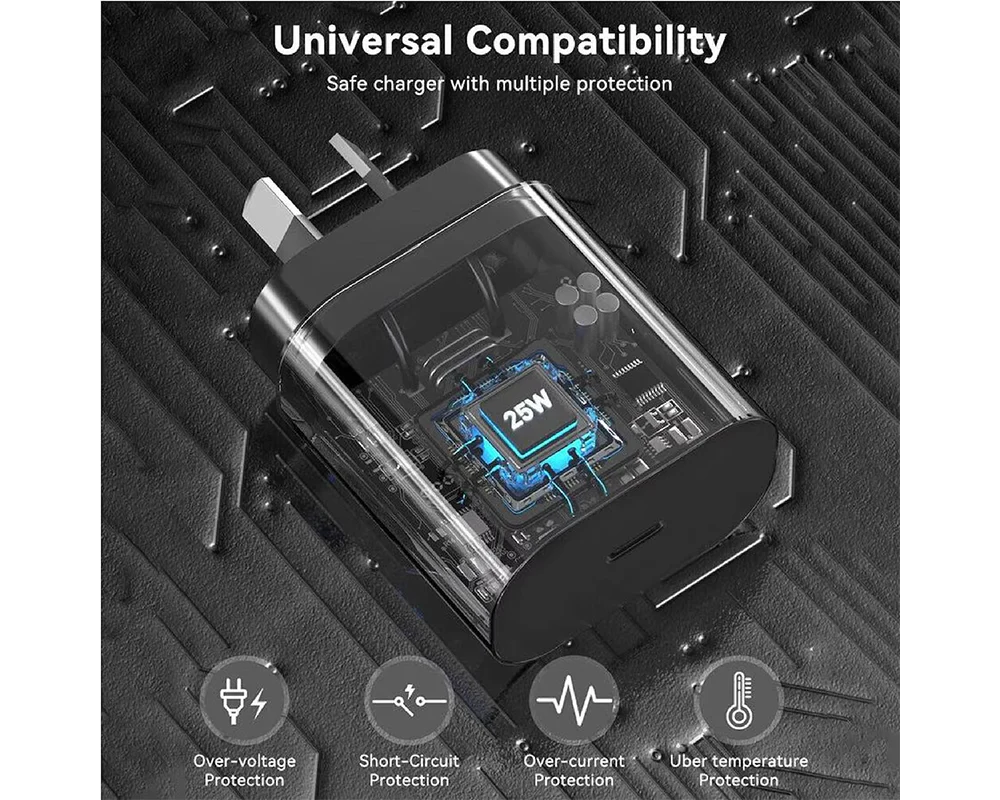 Samsung 25W Fast Charger With Type C Cable Replacement - Image 3