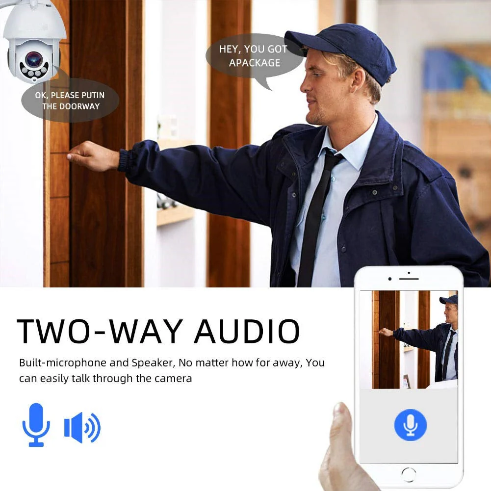 1080P PTZ WiFi Security Camera - Image 5
