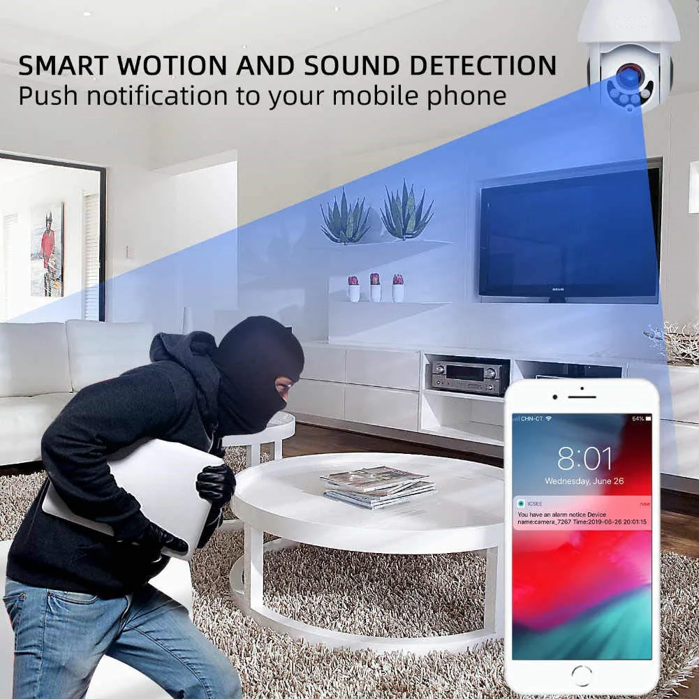1080P PTZ WiFi Security Camera - Image 6