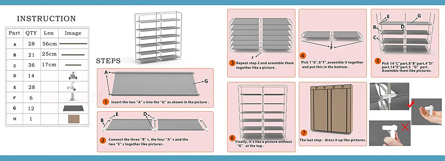 Shoe Rack Storage, Shoe Rack - Image 6