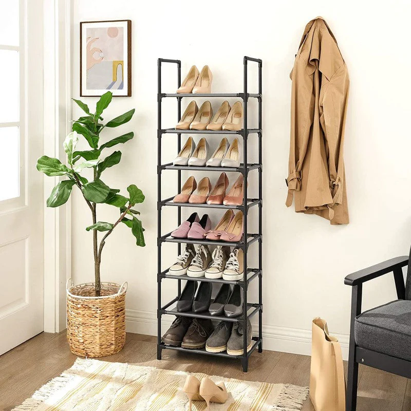 Shoe Rack Storage Shelves 8 Tier 16 Pair - Image 5