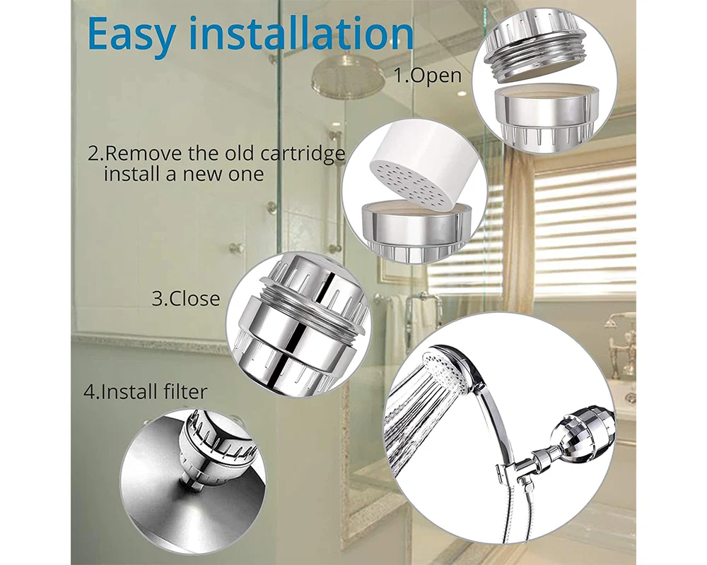 Shower Filter Water Softener 18 Stages - Image 6