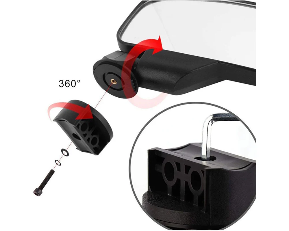 Side Mirrors for UTV ATV - Image 6