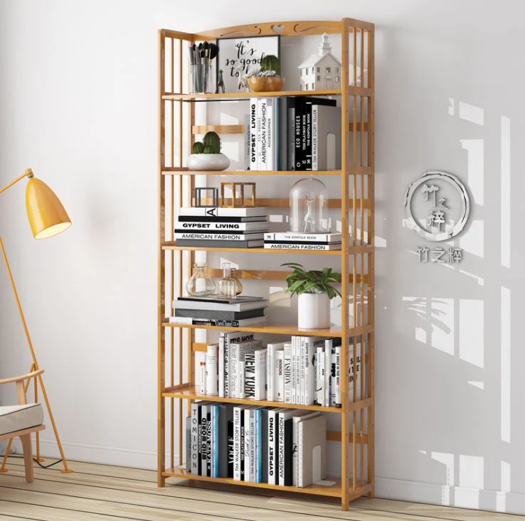 Simple Book Shelf Storage Shelf Multi-Layer Shelf Bookshelves - Image 3