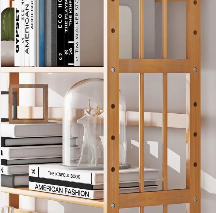 Simple Book Shelf Storage Shelf Multi-Layer Shelf Bookshelves - Image 5
