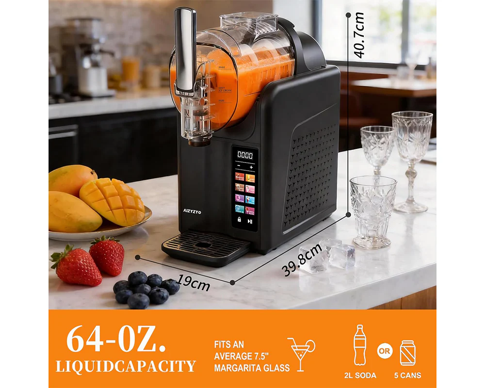 2L Slushie Maker Frozen Smoothies Milkshakes - Image 10