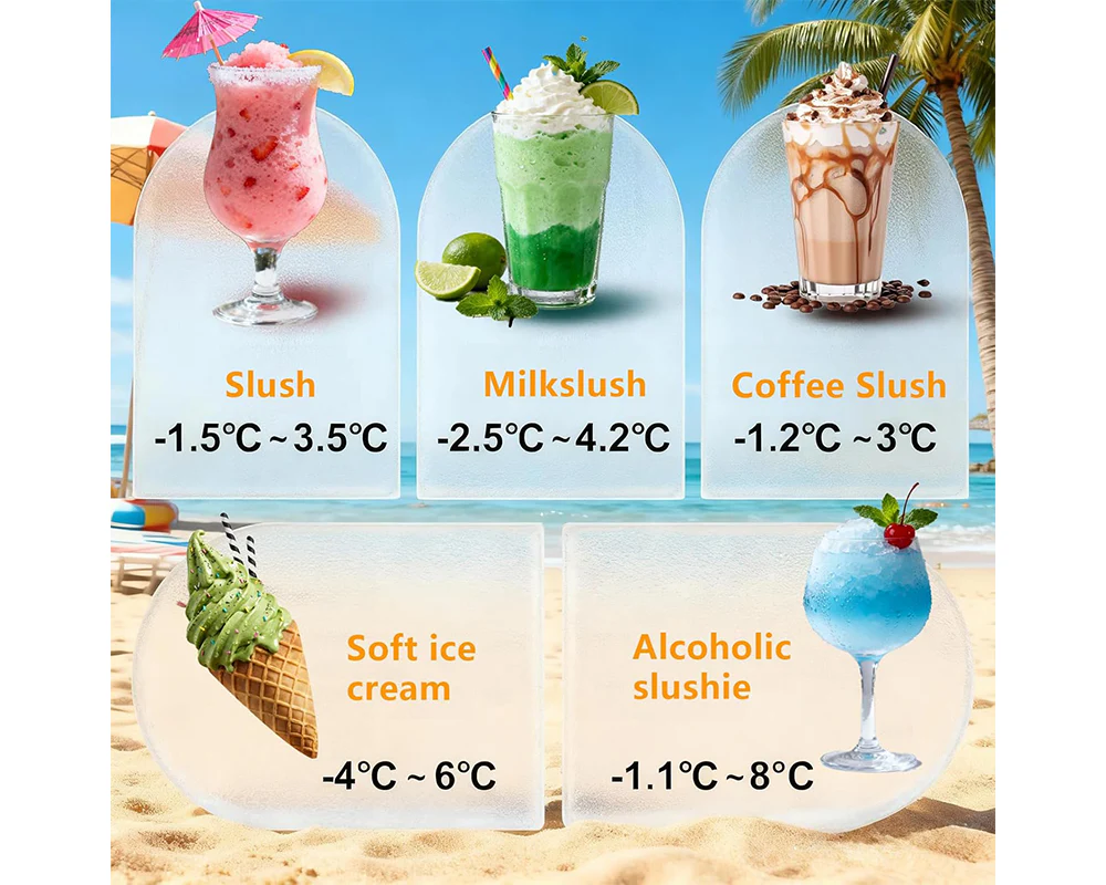 2L Slushie Maker Frozen Smoothies Milkshakes - Image 12