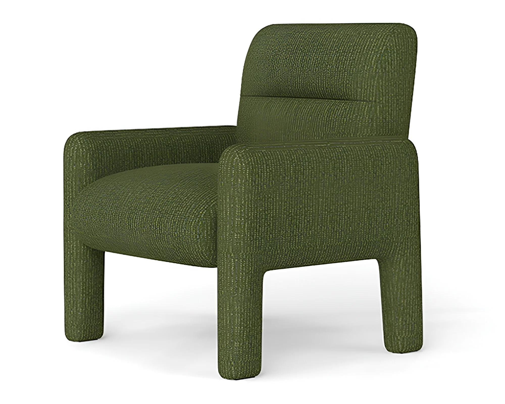 Dubai Hunter Green Single Seater Sofa - Image 3