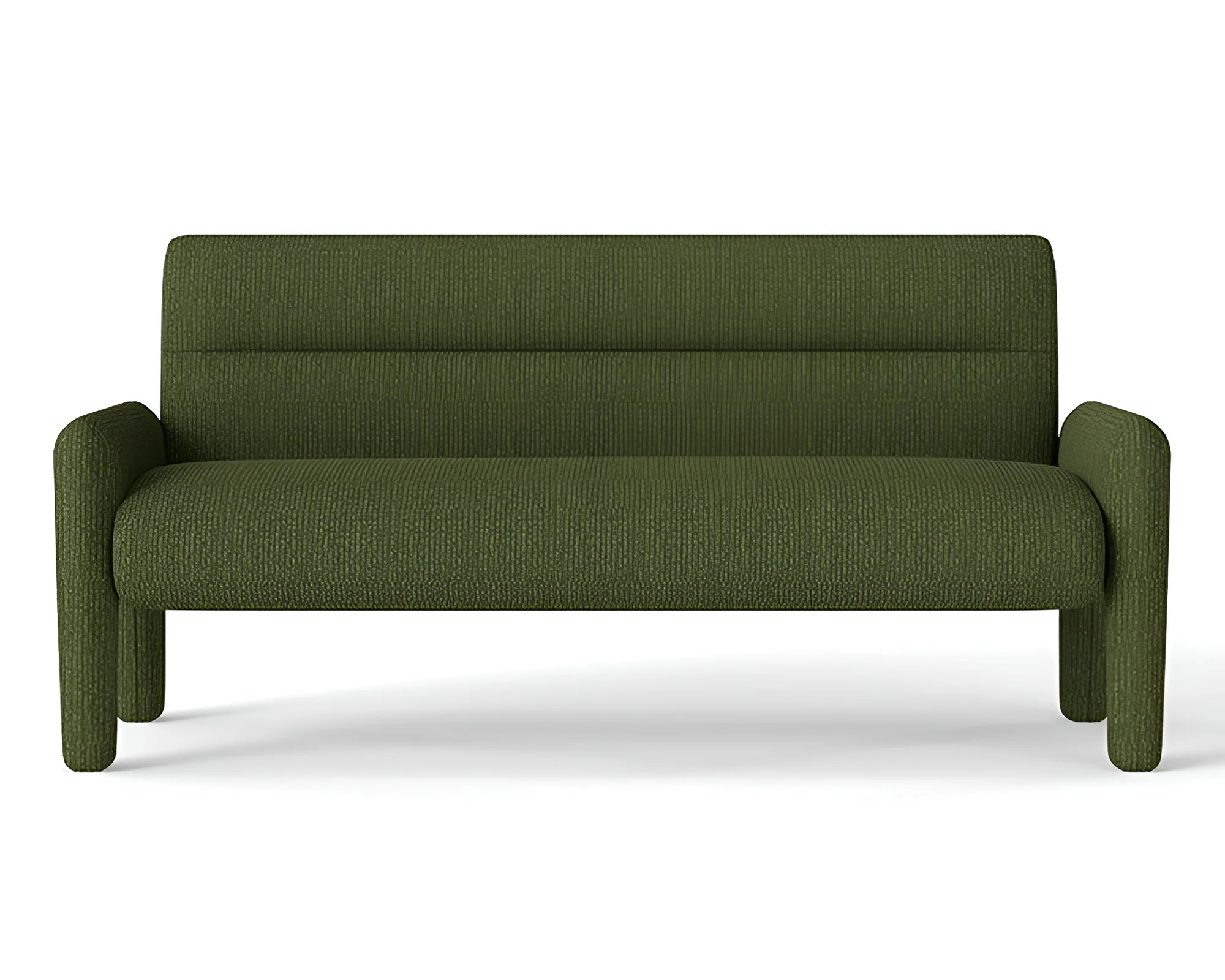 Hunter Green 3 Piece Sofa Set - Image 5